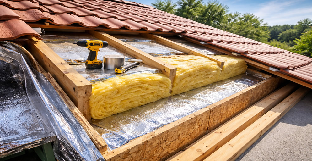 El aislamiento térmico de tu cubierta
puede reducir tu factura energética hasta
un 30%