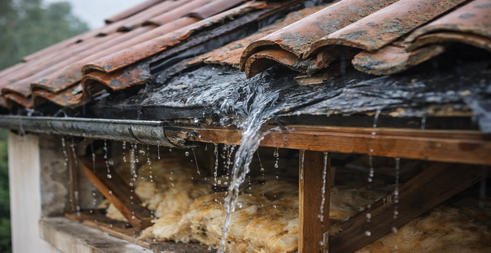Cómo detectar una filtración en tu tejado antes de que cause daños